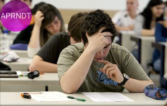 ansiedad en un examen