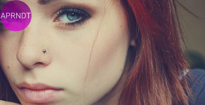 esconder un piercing en la nariz