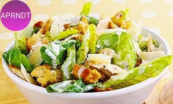 como preparar ensalada cesar pollo y escarola