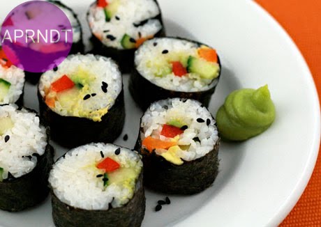 Sushi de vegetales